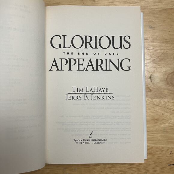 Left Behind Series Hardcover Book 12 Glorious Appearing Tim LaHaye Jerry Jenkins - Picture 3 of 7